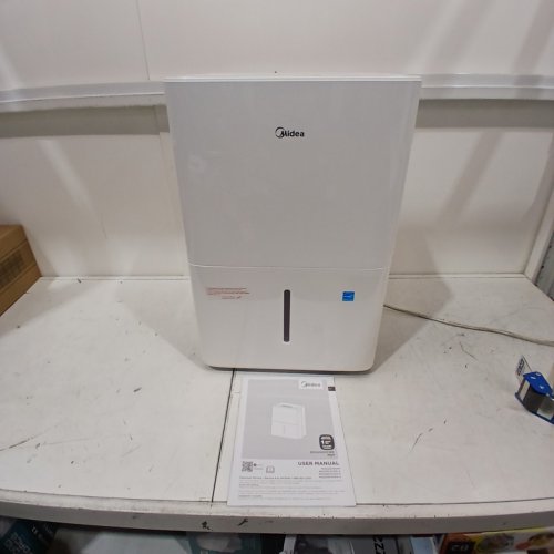 MIDEA ENERGY STAR CERTIFIED DEHUMIDIFIER WITH REUSABLE AIR FILTER AND APP CONTROL - 4,500 SQ.FT - 23.6L - WHITE (MODEL: MAD50C1AWS-A) image 3