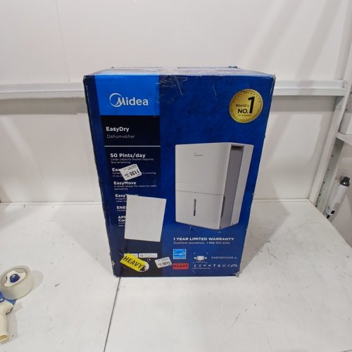 MIDEA ENERGY STAR CERTIFIED DEHUMIDIFIER WITH REUSABLE AIR FILTER AND APP CONTROL - 4,500 SQ.FT - 23.6L - WHITE (MODEL: MAD50C1AWS-A) image 9