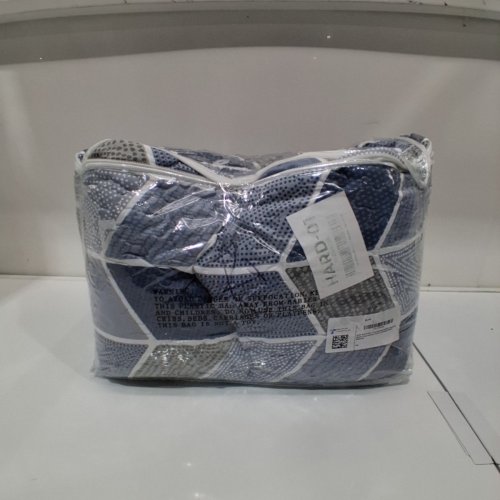 3PC SLPR BEDDING QUILT SET - KING - BLUE/GREY (STYLE 8541805221) image 4
