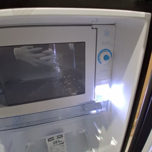 HISENSE REFRIGERATOR WITH COMPACT FREEZER, 6.3CU.FT - SILVER (MODEL: RC63C1GSE) image 2