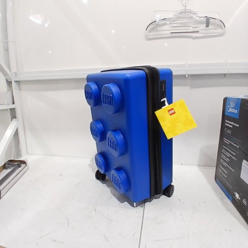 LEGO EXPANDABLE SPINNER TROLLEY SUITCASE WITH TSA LOCK - 22" SUITCASE - BLUE (MODEL: OL202900023-450) image 2