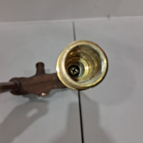 WOODFORD FREEZLESS HOT AND COLD WALL FAUCET - POLISHED BRASS (MODEL: 22) image 6