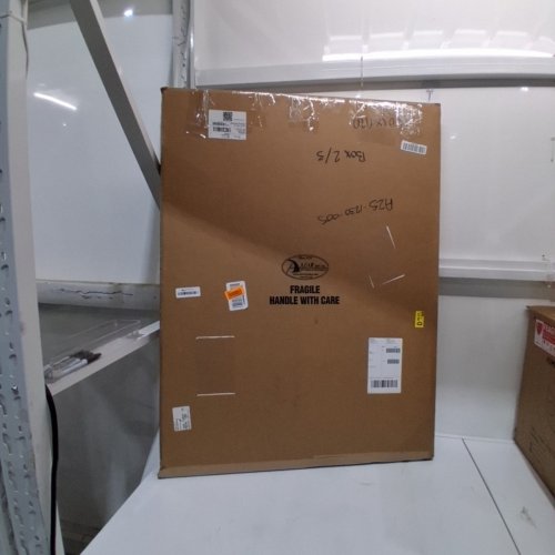 AZAR ACRYLIC PROTECTIVE SHIELD WITH COUNTER EDGE CLAMPS - 30" X 40" - CLEAR (ITEM: 179756-187) image 5