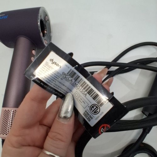 5PC DYSON SUPERSONIC NURAL HAIR DRYER - JASPER PLUM (MODEL: HD16) image 7