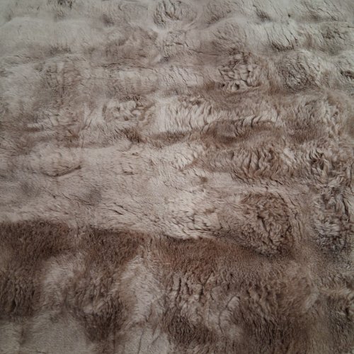 SOFT PLUSH FOLDABLE AREA RUG - 7FT X 5FT - BROWN image 5