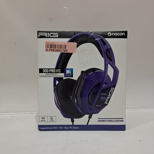 NACON RIG 300 PRO HC WIRED GAMING HEADSET - COSMIC PURPLE (MODEL: 300 PRO HS) image 4