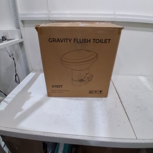 CLIRASS EFFICIENT GRAVITY FLUSH TOILET - WHITE (MODEL: 3702T) image 4