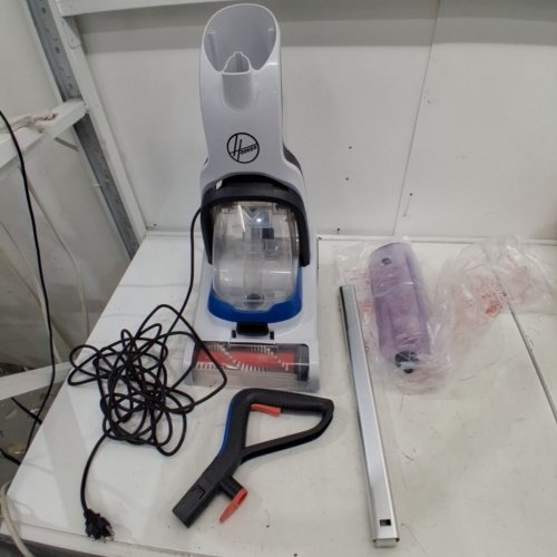 HOOVER CORDED POWERDASH PET COMPACT LIGHTWEIGHT CARPET CLEANER VACUUM - WHITE/BLUE (MODEL: FH50705VCD) image 3