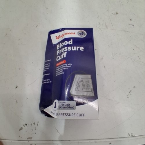 WALGREENS EXTRA LARGE BLOOD PRESSURE CUFF FOR SELECT MONITORS - FITS 17" - 22" ARMS (MODEL: 655329/W10233-1122-L) image 2