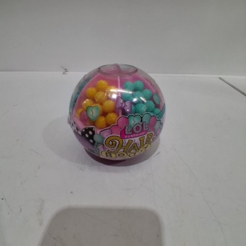 64+PC KIDS LOL SURPRISE HAIR BEADS TOTS - ASSORTED COLOURS image 2