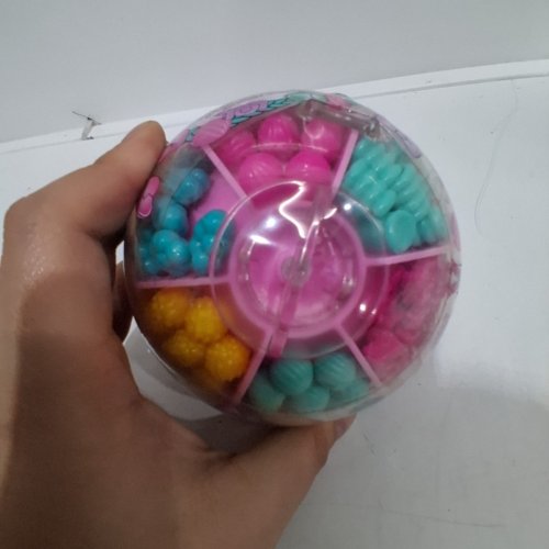 64+PC KIDS LOL SURPRISE HAIR BEADS TOTS - ASSORTED COLOURS image 3