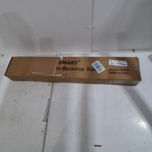 EMART STUDIO ADJUSTABLE PHOTO BACKDROP STAND KIT - 7FT X 10FT - BLACK (MODEL: EM-BS2030) image 4
