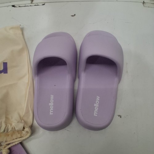 UNISEX MELLOW SOFT DREAM SLIDES - WOMEN'S 8-9, MEN'S 7-8 - PURPLE image 2