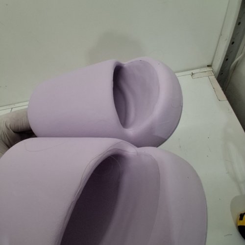 UNISEX MELLOW SOFT DREAM SLIDES - WOMEN'S 8-9, MEN'S 7-8 - PURPLE image 4