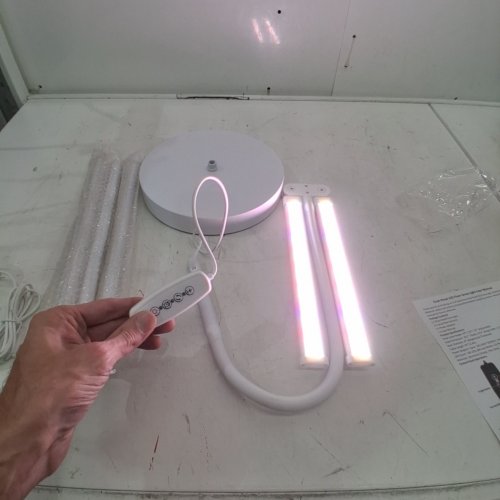 KULLSINSS DUAL-HEAD LED FLOOR GROW LIGHT FOR INDOOR PLANTS - 114 LEDS - WHITE image 2