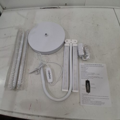 KULLSINSS DUAL-HEAD LED FLOOR GROW LIGHT FOR INDOOR PLANTS - 114 LEDS - WHITE image 4