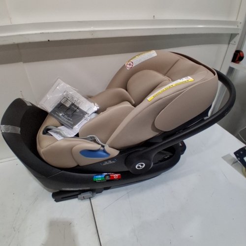 2PC CYBEX GOLD CLOUD G PRO INFANT CARSEAT WITH LOAD LEG BASE - 35LBS MAX - ALMOND BEIGE - (MODEL: 525000617) image 5