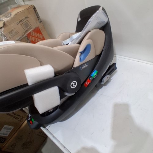 2PC CYBEX GOLD CLOUD G PRO INFANT CARSEAT WITH LOAD LEG BASE - 35LBS MAX - ALMOND BEIGE - (MODEL: 525000617) image 7