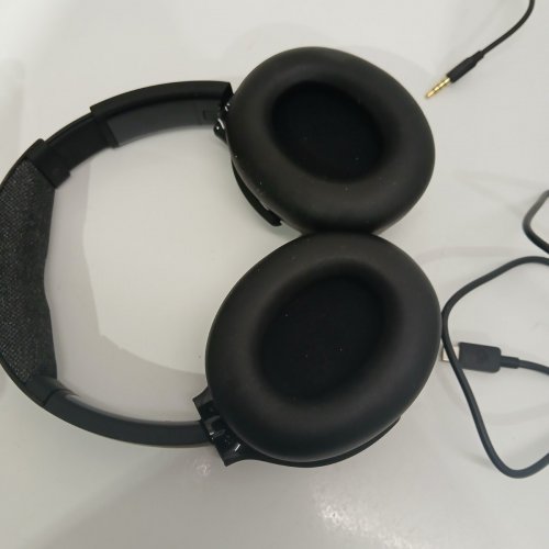 SKULLCANDY CRUSHER ANC 2 OVER-EAR NOISE CANCELLING WIRELESS HEADPHONES WITH SENSORY BASS, 50 HR BATTERY, SKULL-IQ, ALEXA ENABLED, MICROPHONE, WORKS WITH BLUETOOTH DEVICES - BLACK (MODEL: S6CAW) image 4