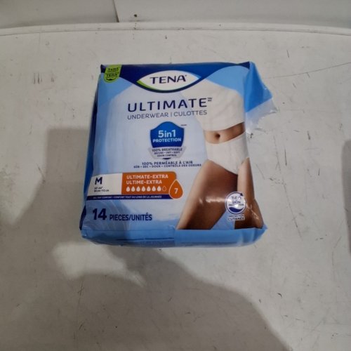 14PK TENA ULTIMATE PROTECTIVE INCONTINENCE UNDERWEAR WITH ULTIMATE ABSORBENCY - MEDIUM (MODEL: 072219) - (14 TOTAL) image 2