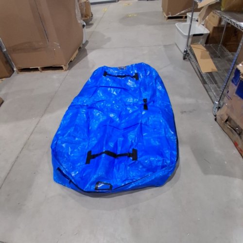 MATTRESS BAG FOR MOVING - TWIN - BLUE image 2