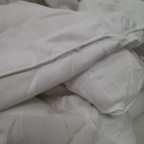 UTOPIA BEDDING LIGHTWEIGHT COMFORTER DUVET INSERT - QUEEN (88" X 88") - WHITE image 3