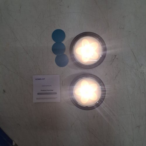 2PK HOMELIST MAGNETIC PICTURE WALL LIGHTS - BLACK (MODEL: H5C2XD001R3HK) image 2