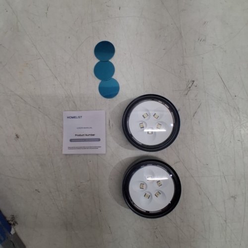 2PK HOMELIST MAGNETIC PICTURE WALL LIGHTS - BLACK (MODEL: H5C2XD001R3HK) image 4