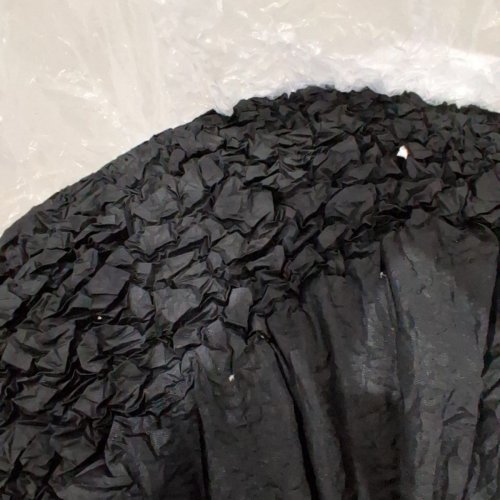 ROUND FOAM BEAN BAG CHAIR - 4FT - BLACK image 3