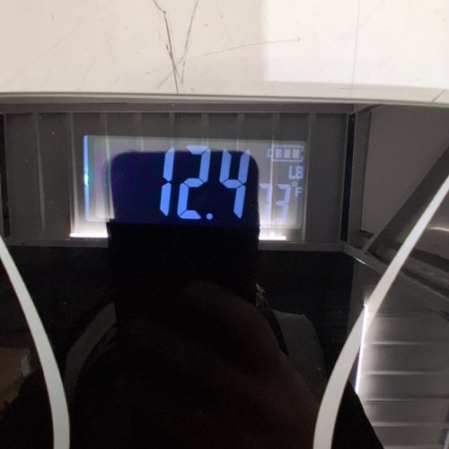 STUYMQI BODY WEIGHT DIGITAL BATHROOM SCALE - BLACK image 2