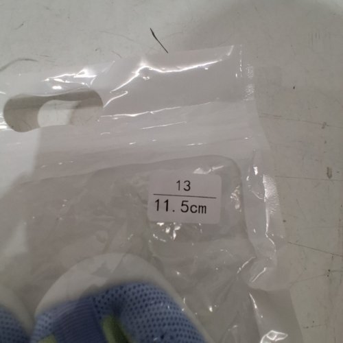 TODDLER MESH FIRST WALKERS SNEAKERS - SIZE 4.5 - BLUE (MODEL: A26247) image 3