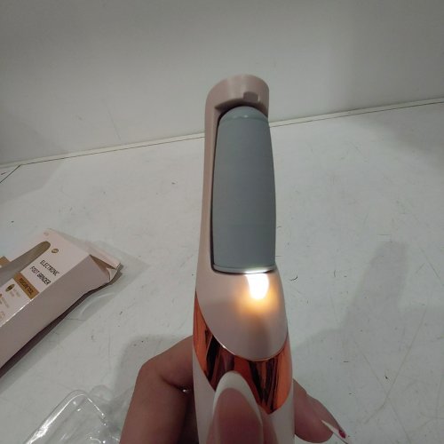 FINISHING TOUCH FLAWLESS RECHARGEABLE ELECTRIC FOOT GRINDER - PINK image 2