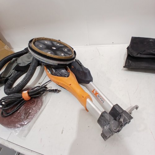 MAXXT DRYWALL SANDER WITH VACUUM DUST COLLECTION 6 VARIABLE SPEED FOLDABLE - 600-1900RPM - 1250W - (MODEL: R7202-F) image 6