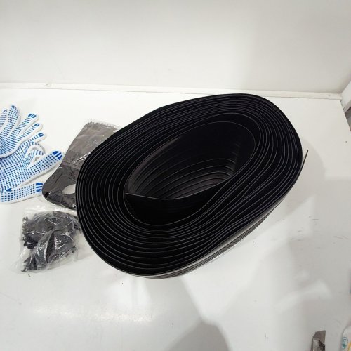 PVC RUBBING STRAKE RUBBER PROTECTION STRIP - 7.75" X ~ 10FT - BLACK image 3