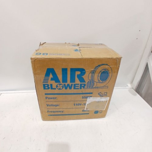 FIHISS INFLATABLE BLOWER PUMP FOR BOUNCE HOUSES - 550W - YELLOW (MODEL: YT-550W-F2) image 5