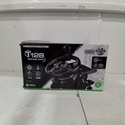 THRUSTMASTER T128 SIMTASK PACK STEERING WHEEL KIT BUNDLE - COMPATIBLE WITH XBOX - BLACK (MODEL: 4469031) image 5