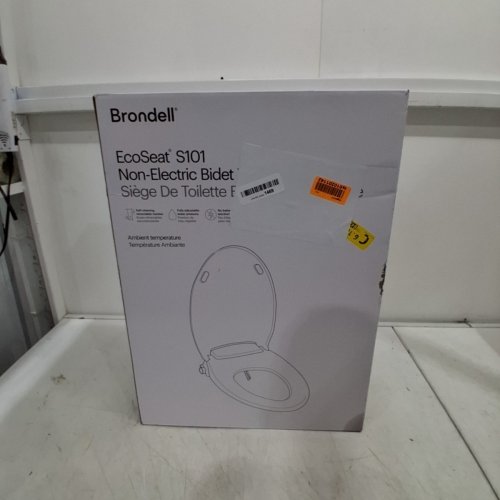 BRONDELL SWASH ECOSEAT NON-ELECTRIC SLOW-CLOSE BIDET TOILET SEAT - ELONGATED - WHITE (MODEL: CANS101 EW) image 2