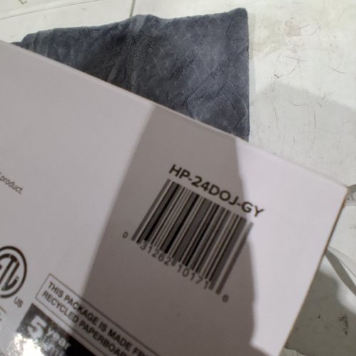 HOMEDICS OVERSIZED HEATING PAD WITH QUICK-HEAT TECHNOLOGY FOR FULL BODY PAIN RELIEF - 24" X 24" - GREY (MODEL: HP-24DOJ-GY) image 3