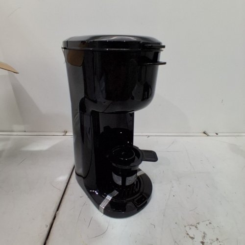 MAINSTAYS SINGLE SERVE DUAL BREW COFFEE MAKER - FOR GROUNDS OR K-CUP - 1-CUP - BLACK image 3