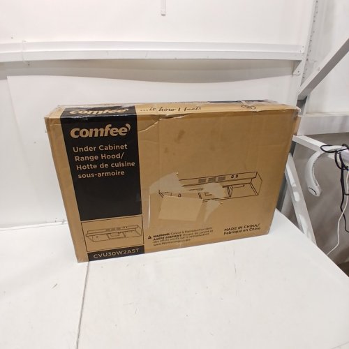 COMFEE UNDER CABINET RANGED HOOD - 30" - 200CFM - STAINLESS STEEL (MODEL: ‎CVU30W2AST) image 6