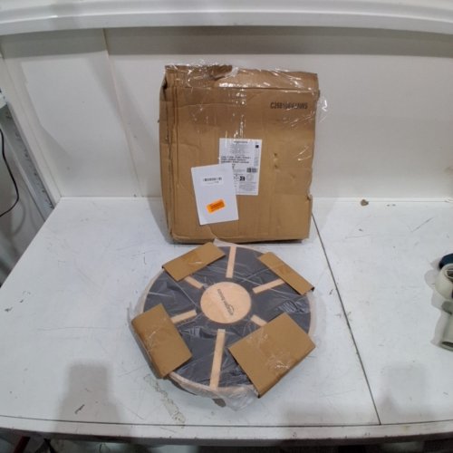 AMAZON BASICS WOOD WOBBLE BALANCE TRAINER BOARD - 15.5" image 2