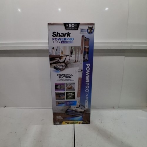 SHARK POWERPRO FLEX REVEAL CORDLESS VACUUM WITH HYPERVELOCITY SUCTION, FLOOR DETECT & DIRT-REVEAL TECHNOLOGY - WHITE/ROSE (MODEL: IZ380HC) image 3
