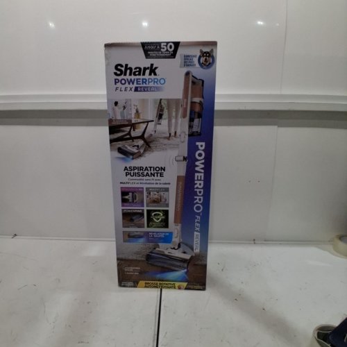 SHARK POWERPRO FLEX REVEAL CORDLESS VACUUM WITH HYPERVELOCITY SUCTION, FLOOR DETECT & DIRT-REVEAL TECHNOLOGY - WHITE/ROSE (MODEL: IZ380HC) image 4