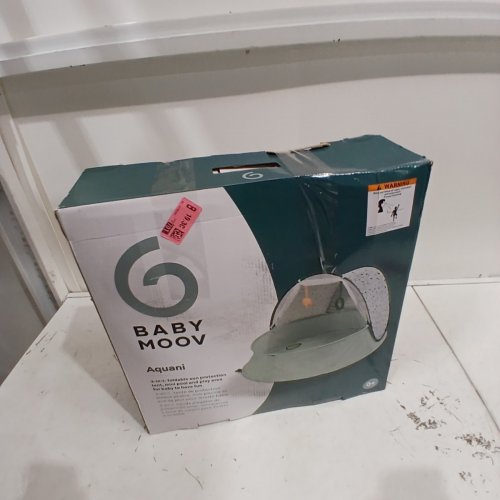 BABY MOOV AQUANI FOLDABLE BABY BEACH TENT - GREEN/GRAY - (MODEL: A035221_US) image 4