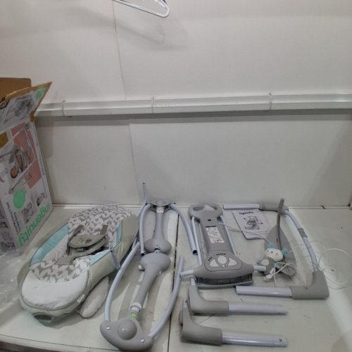 INGENUITY CONVERTME SWING-2-SEAT BABY SWING - RAYLAN GREY (MODEL: 12189-ES) image 3