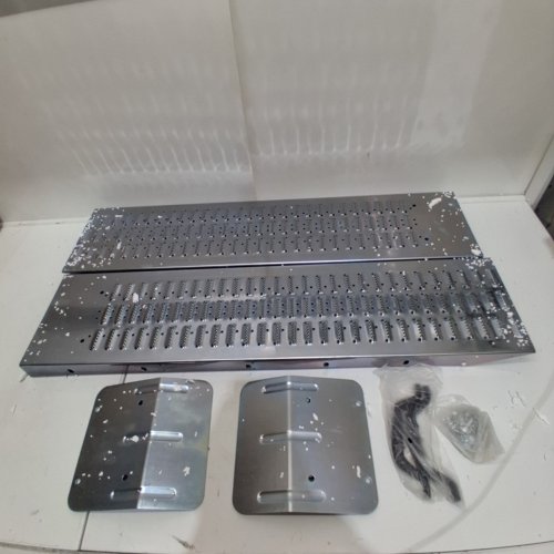 2PK STALWART LOADING RAMPS FOR ATVS MOTORCYCLES MOWERS CARTS - 35.5" - 600LB CAP EACH - SILVER (MODEL: 75-CAR1066) image 3
