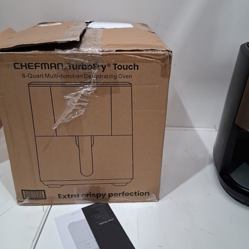 CHEFMAN TURBOFRY TOUCH AIR FRYER - 8QT - SILVER/BLACK (MODEL: RJ38-SQSS-8T-CA-AM) image 6