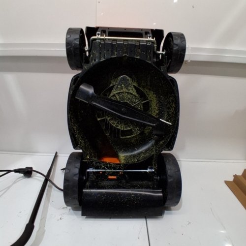 LAWNMASTER ELECTRIC CORDED LAWN MOWER - 11AMP - 14" - ORANGE (MODEL: MEB1114K) image 3