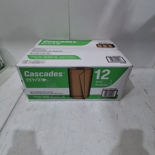 12PK CASCADES PRO PERFORM BRIOPACK ROLL PAPER TOWEL - 250FT EACH - BROWN (MODEL:1851340) image 3
