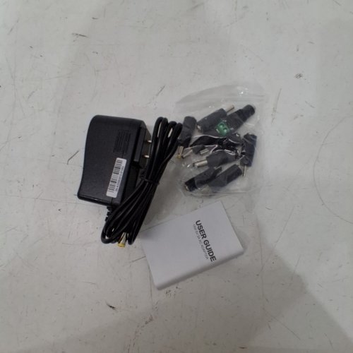 9PC DC POWER SUPPLY ADAPTER - 5V - 3FT - BLACK image 2